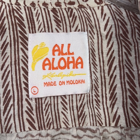 Kealopiko Ahukai Tunic - Brown - Picture 2 of 4